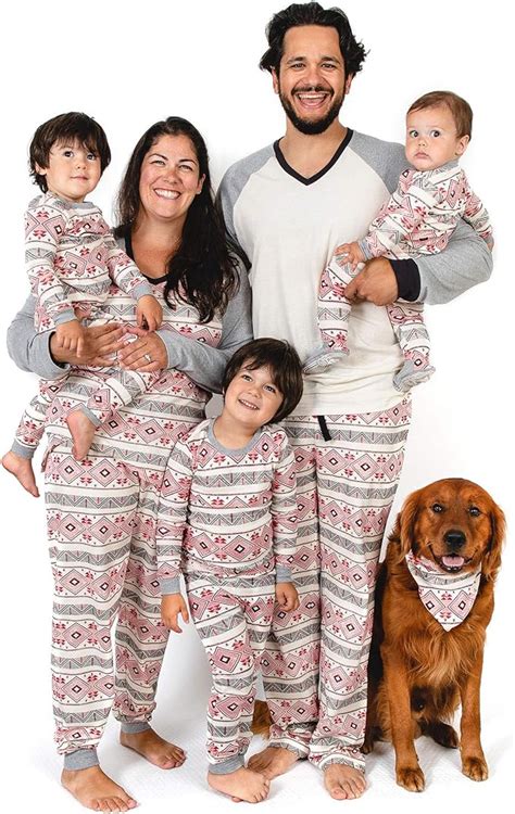 Nov 22, 2021 · Both pairs of adult pajamas cost $74.99, and the kids' sets came in at $47.99 each. If you and your family want to take your holiday family matching pajama game to a whole new level, Pajamagram will personalize your pjs for an extra $12.99 per pair. Shop Matching Family Pajamas at Pajamagram. 9. Carter's. . 