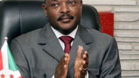 Burundi cumhurbaşkanı