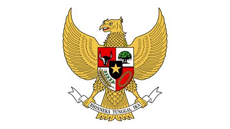 Burung garuda indonesia berwarna. .  ...