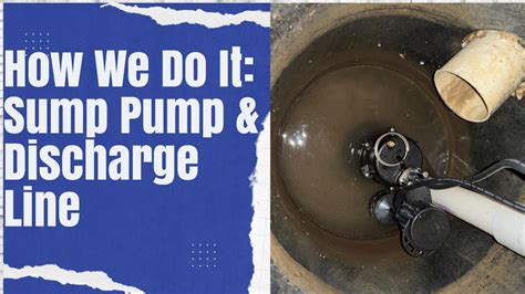 Sump Pump Installation Process in 8 Steps. The process begins with setting the sump basin upside down on the basement floor and marking its outline. (When choosing a place to install the pump, factor in a proper drainage plan and a proximity to a ready power source.) Next, use a demolition hammer to chop through the concrete floor and dig a ...
