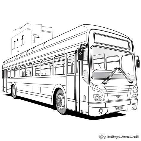 Bus Coloring Shee