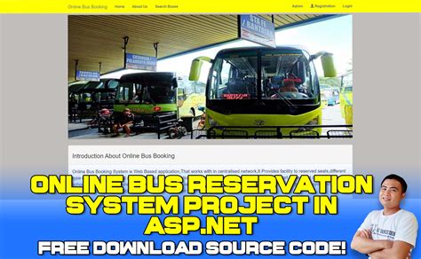 Bus Reservation System Net Project Document