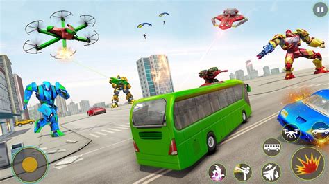 Bus Robot Car Drone Robot Game APK Download for Android 