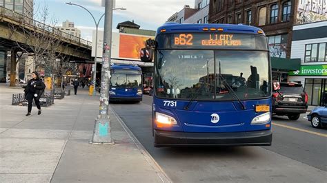 Bus b62. The nearest bus stops to MTA NYC Bus - Jackson Avenue & Queens Plaza South (Q67 / B62) are Jackson Av/Queens Plz S and Jackson Av/42 Rd. The closest one is a 1 min walk away. What time is the first Subway to MTA NYC Bus - Jackson Avenue & Queens Plaza South (Q67 / B62)? 