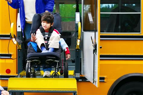 Bus blocks teen in wheelchair