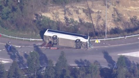 Bus carrying wedding guests in Australian wine region crashes and rolls, killing 10 and injuring 25