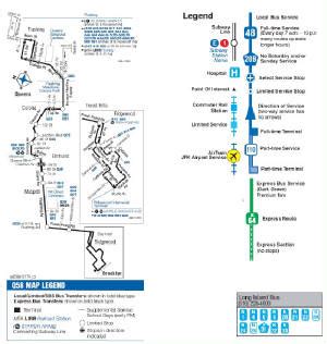 The Bus Forward plan identified eight new SBS routes in Queens,