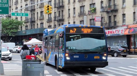 MTA Bus Time. Enter search terms. TIP: Enter an intersection, bus route or bus stop code. Route: Bx7 Riverdale ... to RIVERDALE 263 ST; to WASHINGTON HEIGHTS 168 ST via BROADWAY . Bx7 to RIVERDALE 263 ST. ST NICHOLAS AV/W 167 ST ; BROADWAY/W 171 ST. 1 stop away ; BROADWAY/W 175 ST ; BROADWAY/W 178 ST ; BROADWAY/W …. 