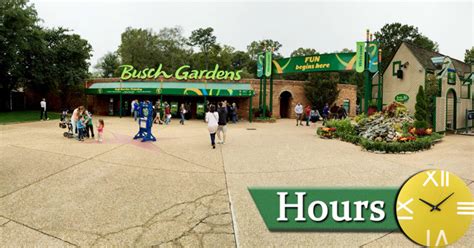 Busch Gardens Hours of Operation - Open/ Closed - Know Hours