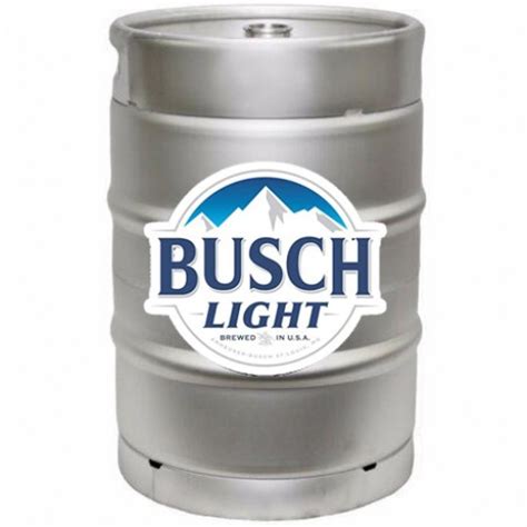 Busch Light Keg Price