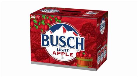 Busch Light Apple is a light lager that combines Busch Light wi