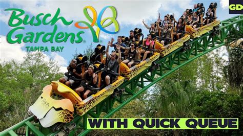 Busch gardens quick queue. Online – $99.99. 2 Park Ticket. At the Gate – $197.99. Online – $134.99. 3 Park Ticket. At the Gate – $214.99. Online (same day) – $159.99. Florida Residents can often get special discounts on Busch Gardens’ web site. Web site purchases are limited to those with a credit card with a Florida billing address. 