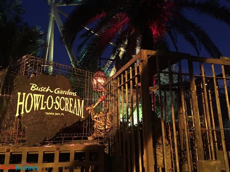 Busch gardens tampa howl-o-scream. Service fees and taxes not included. 2024 Fun Card valid through December 31, 2024 at Busch Gardens Tampa Bay and Adventure Island. Does not include admission to select special events (including Howl-O-Scream® at Busch Gardens), parking or discounts on food and merchandise. 