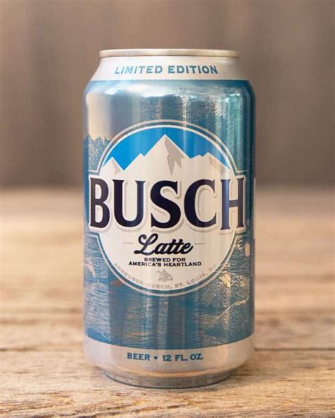 Busch latte. Add To Cart. *Note: This product ships direct from the manufacturer with standard shipping to the United States only. This item may arrive at a different time than other items in your order. Please allow for additional processing time. Details. FAQ's. It's Latte season, baby. • 100% combed and ringspun cotton. • Side-seamed, unisex sizing. 