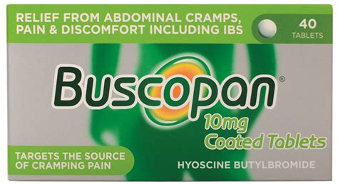 Buscopan 10 mg Coated Tablets - medicines.ie