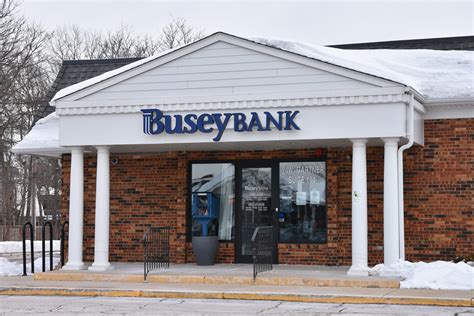 Busey bank. Busey's South Veterans/Bloomington Service Center is located at 1111 S. Veterans Pkwy. Bloomington, IL 61701. 