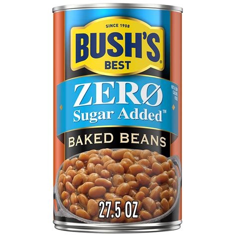 Bush's zero sugar baked beans. Bush S Zero Sugar Added Baked Beans 27.5 Oz (Pack of 16) 16 packs UPC: 0072365150816. Size: 16 packs. 27.5 oz 2 packs 3 packs 4 packs. Show more sizes. Purchase Options Sold and Shipped by. Overstockdrugstore. $10247. Ship. 