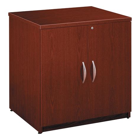 Bush Series C Mahogany 30W Storage Cabinet WC36796A