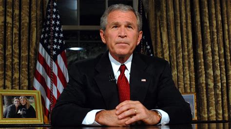 In his acceptance speech, President Bush laid out programs and policies he would pursue if reelected, which included security and defense in order to ensure that America “is safer.”. In polls, his postconvention bounce ranged from 4 to 11 percent. The Iraq War was an issue that posed problems for both candidates. . 