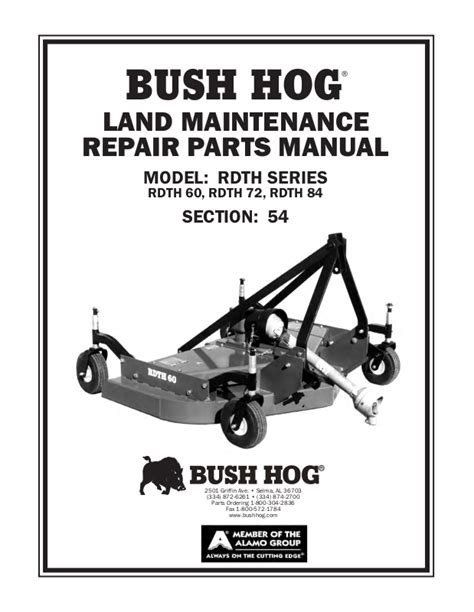 Bush hog rdth 60 72 operation maintenance owners manual. - Madrid inside out an insider s guide for living working.