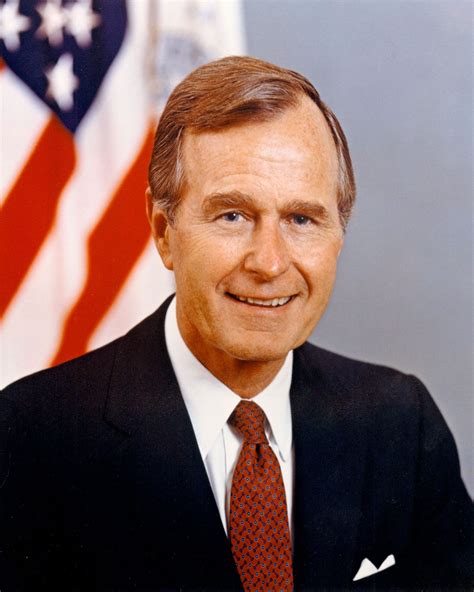 George H.W. Bush was the 41st President of the United States and served as vice president under Ronald Reagan. He was also the father of George W. Bush, the 43rd President.. 