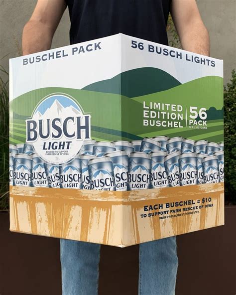 The 95 calories in a can of Busch Light come from 3.2 grams of carbohydrates and 0.7 grams of protein. The rest of the calories come from alcohol, as Busch Light has an alcohol content of 4.1%. The low carbohydrate content also helps keep calorie counts low—each can contains only 2 grams of carbs, which is well below the average for light .... 