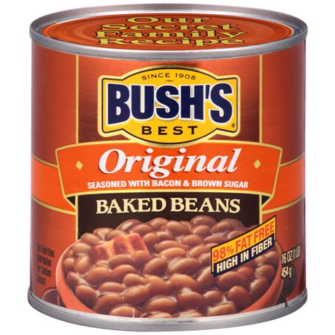 Bushes baked beans. Country Style or Original Baked Beans. Amountsee price in store * Quantity 28 oz. selected Description. 