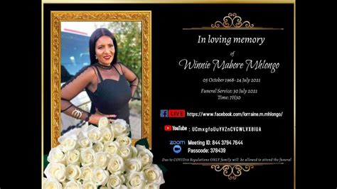 Busi mhlongo funeral