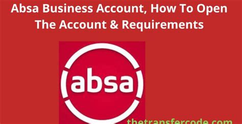 Business Account - Absa