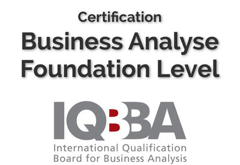 Business Analyst Certification Iqbba Astqb Istqb
