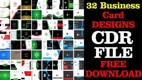 Business Card 2021 In Cdr File Business Cards In CDR And PSD 200