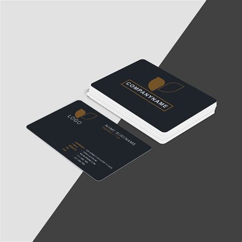 Business Card Mockup Vector Art - Vecteezy