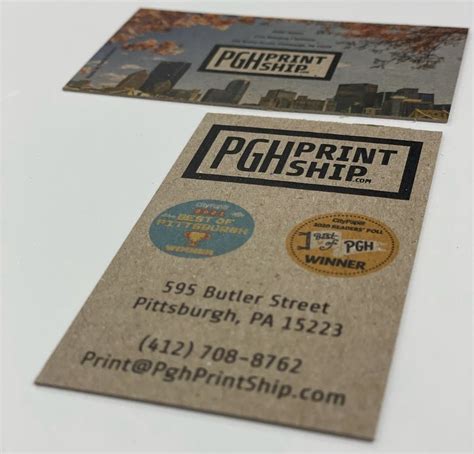 Business Cards — PGH Print Ship