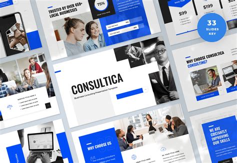 Business Consulting Keynote Presentation Template Graphue