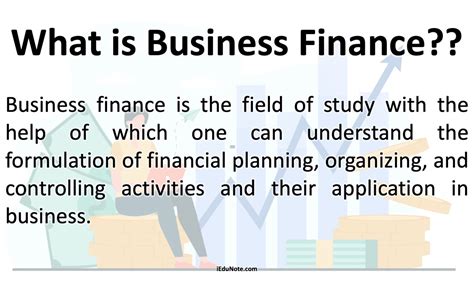 Business Finance: Definition, Meaning & I…