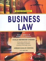 Business Law Book By Khalid Mehmood Cheema Free Download