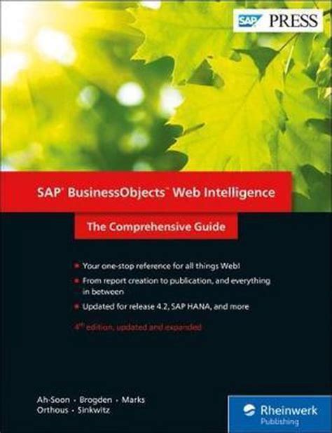 Business Objects Web Intelligence Guide