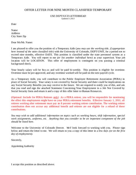 Business Offer Letter Samples formats, Examples in Word Excel