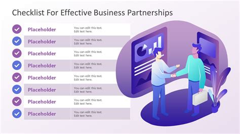 Business Partnership PowerPoint Template SlideModel