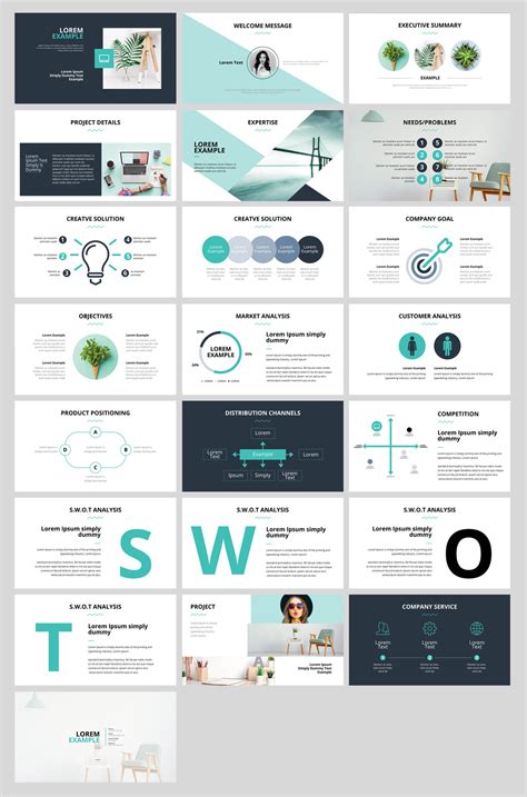 Business Presentation InDesign Template LaptrinhX