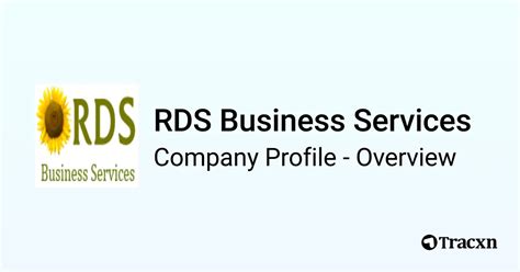 Business Profile for RDS Associates Consulting …