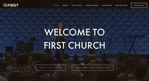 Business Services » Historic Churches Website Design