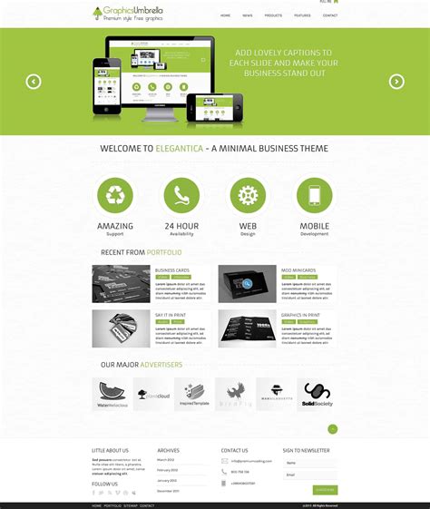 Business Site Template Free