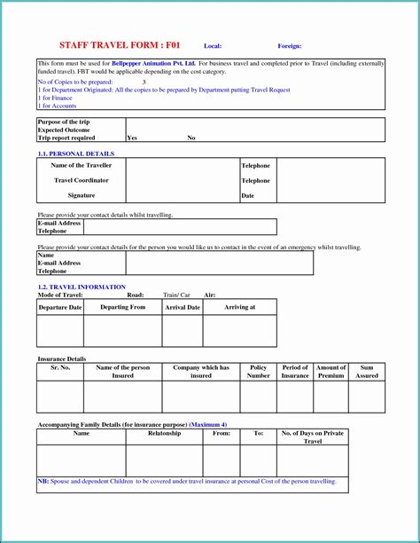 Business Travel Request Form Template Excel Form Resume Examples 