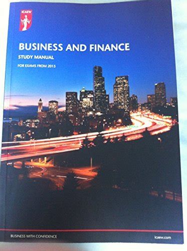 Business and finance study manual icaew. - Ingénieur de chantier manuel de structure.