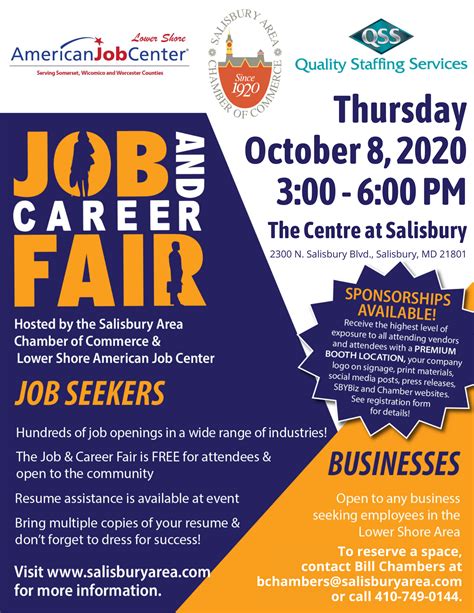 Looking for a post-grad job or summer internship? Don't miss the Fall 2023 Career Fair! Recruiters and hiring managers from local business, science, .... 
