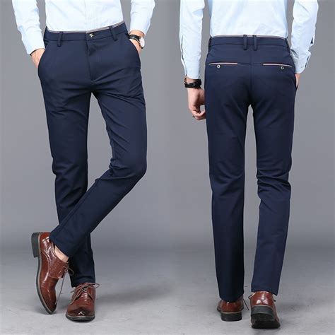 Business casual pants. And “business casual” pants can look different now — Cadmus pointed to the popularity of the hybrid jogger dress pant, which can feature an elastic waistband and legs that look like trousers. 