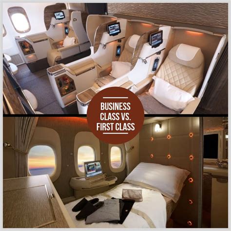 Business class vs first class. Depending on the airline, route, aircraft and whether it’s a domestic or international flight, first class and business class can mean different things. One … 