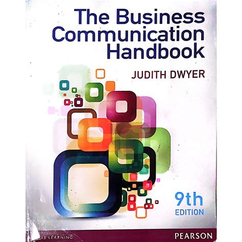 Business communication handbook judith dwyer 9th edition. - 760 terex repair and parts manual.