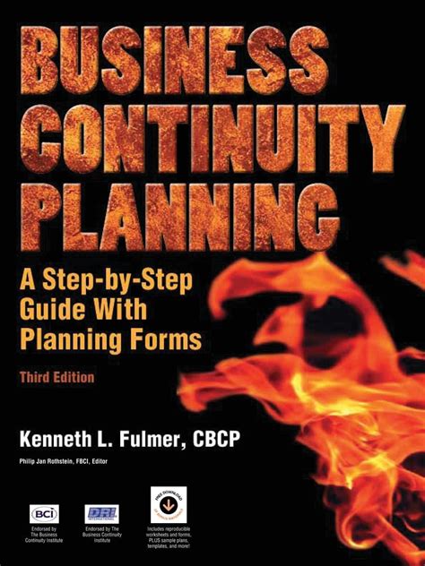 Business continuity planning a step by step guide with planning forms 3rd edition. - Vida e obra de manuel antonio de almeida [por] marques rebêlo..